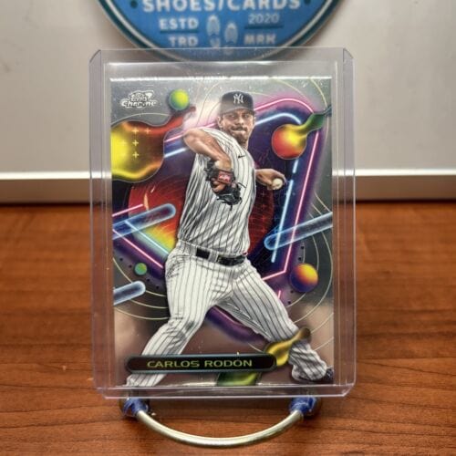 Cheap Sneaks Footwear/Sports Cards Baseball Card Carlos Rodón 2023 Topps Chrome Cosmic Baseball Card  #63 New York Yan