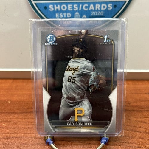 Cheap Sneaks Footwear/Sports Cards Baseball Card Carlson Reed - 2023 Bowman Draft Chrome Prospect 1st Bowman  BDC-11 Pi