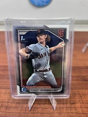 Cheap Sneaks Footwear/Sports Cards Baseball Card Carson Whisenhunt 2024 Bowman Chrome Prospects 1st Bowman Card  #BCP-9