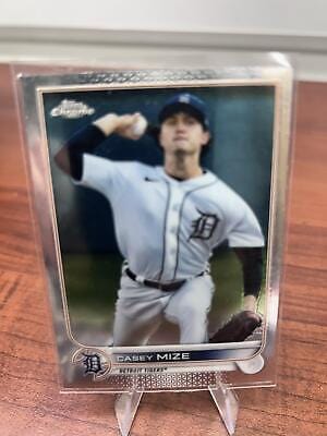 Cheap Sneaks Footwear/Sports Cards Baseball Card Casey Mize 2022 Topps Chrome #162 Detroit Tigers