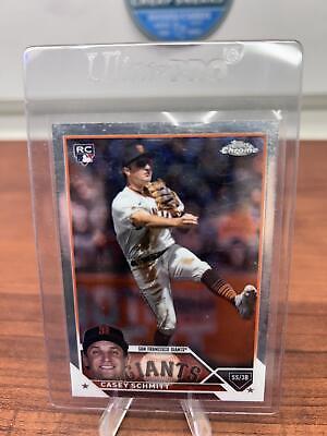 Cheap Sneaks Footwear/Sports Cards Baseball Card Casey Schmitt 2023 Topps Chrome Update Rookie Card #USC169 Giants