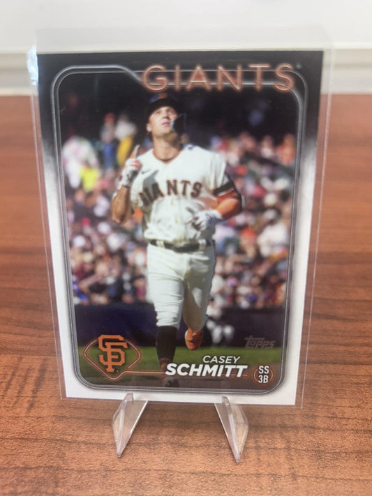 Cheap Sneaks Footwear/Sports Cards Baseball Card Casey Schmitt 2024 Topps #403 San Francisco Giants