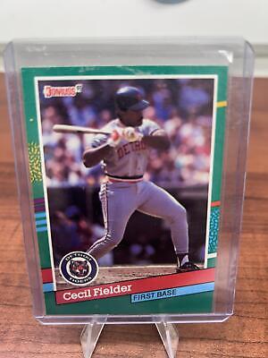 Cheap Sneaks Footwear/Sports Cards Baseball Card Cecil Fielder 1991 Donruss #451 Detroit Tigers