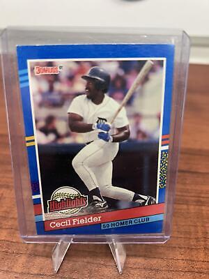Cheap Sneaks Footwear/Sports Cards Baseball Card Cecil Fielder 1991 Donruss Bonus Cards #BC-5 Detroit Tigers