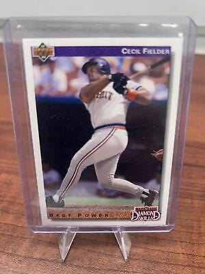Cheap Sneaks Footwear/Sports Cards Baseball Card Cecil Fielder 1992 Upper Deck #647 Detroit Tigers