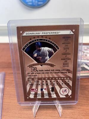 Cheap Sneaks Footwear/Sports Cards Baseball Card Cecil Fielder 1997 Donruss Preferred Cut to the Chase #3 New York Yank