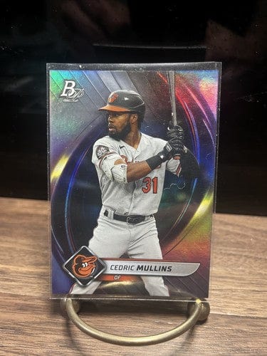 Cheap Sneaks Footwear/Sports Cards Baseball Card Cedric Mullins 2022 Bowman Platinum #96 Baltimore Orioles Baseball Car