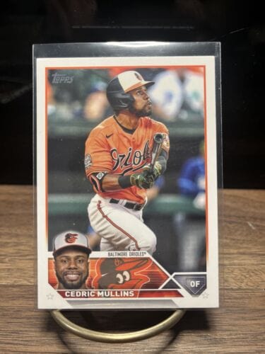 Cheap Sneaks Footwear/Sports Cards Baseball Card Cedric Mullins OF 2023 Topps Series One  Baltimore Orioles #317