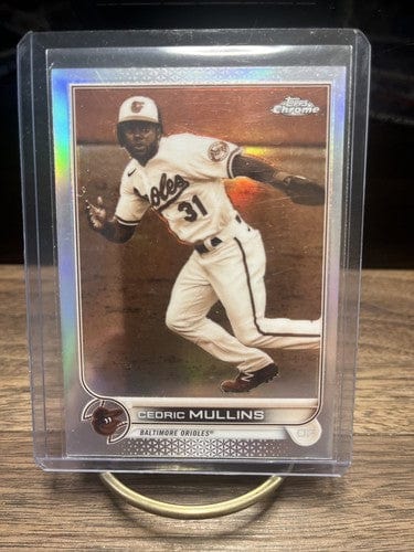Cheap Sneaks Footwear/Sports Cards Baseball Card CEDRIC MULLINS Sepia Refractor 2022 Topps Chrome #120 Baltimore Oriole