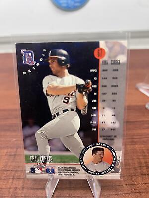 Cheap Sneaks Footwear/Sports Cards Baseball Card Chad Curtis 1996 Leaf Press Proofs Bronze #67 Detroit Tigers