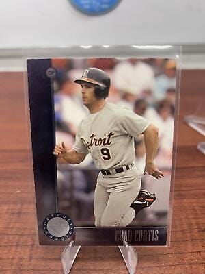 Cheap Sneaks Footwear/Sports Cards Baseball Card Chad Curtis 1996 Leaf Press Proofs Bronze #67 Detroit Tigers