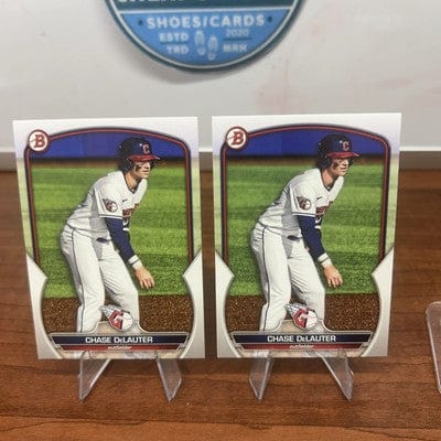 Cheap Sneaks Footwear/Sports Cards Baseball Card Chase Delauter 2023 Bowman Cleveland Guardians Baseball Card#BP-103