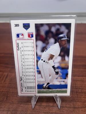 Cheap Sneaks Footwear/Sports Cards Baseball Card Chet Lemon 1991 Upper Deck #389 Detroit Tigers