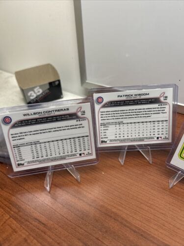 Cheap Sneaks Footwear/Sports Cards Baseball Card Chicago Cubs Lot Lot (9) 2022-2024 Topps Chrome Pete Crow-Armstrong,Su