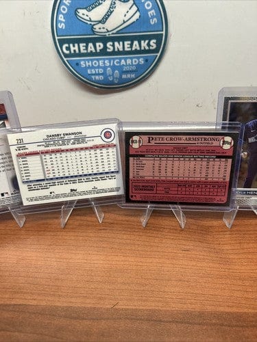 Cheap Sneaks Footwear/Sports Cards Baseball Card Chicago Cubs Lot Lot (9) 2022-2024 Topps Chrome Pete Crow-Armstrong,Su