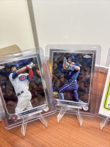 Cheap Sneaks Footwear/Sports Cards Baseball Card Chicago Cubs Lot Lot (9) 2022-2024 Topps Chrome Pete Crow-Armstrong,Su