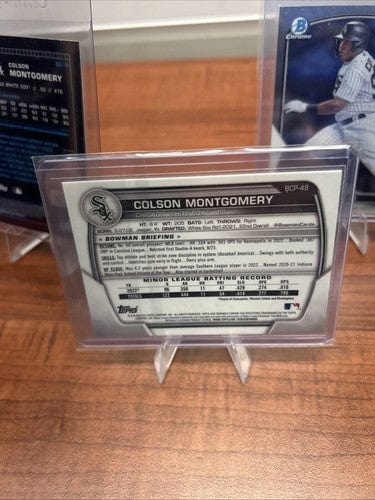 Cheap Sneaks Footwear/Sports Cards Baseball Card Chicago White Sox 2023/2024 Bowman Chrome Prospects Lot Colson Montgom