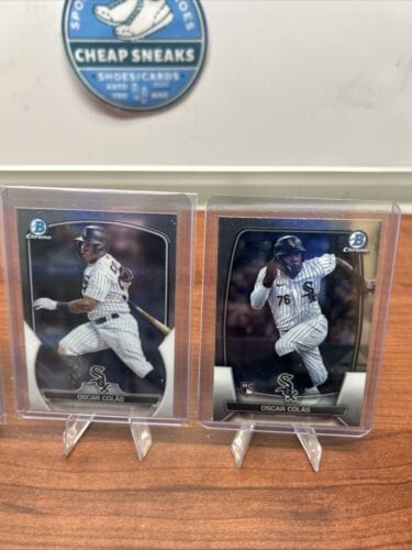 Cheap Sneaks Footwear/Sports Cards Baseball Card Chicago White Sox 2023/2024 Bowman Chrome Prospects Lot Colson Montgom