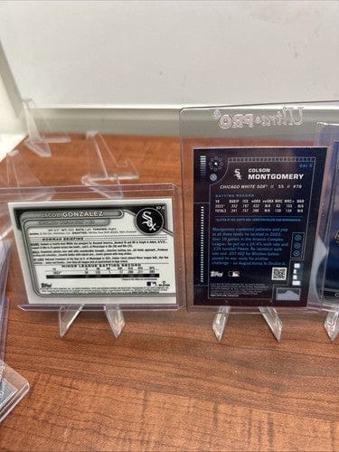 Cheap Sneaks Footwear/Sports Cards Baseball Card Chicago White Sox 2023/2024 Bowman Chrome Prospects Lot Colson Montgom