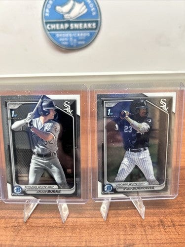 Cheap Sneaks Footwear/Sports Cards Baseball Card Chicago White Sox 2024 Bowman Chrome 1st Bowman Lot (4)