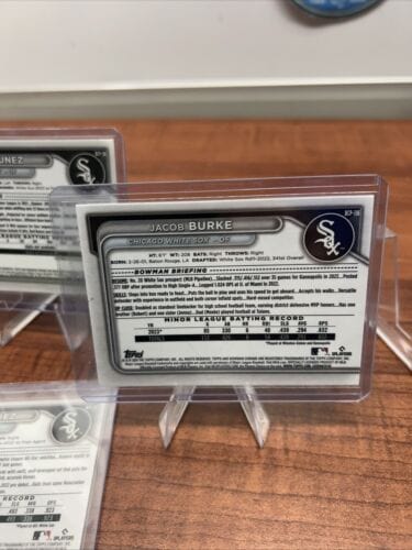 Cheap Sneaks Footwear/Sports Cards Baseball Card Chicago White Sox 2024 Bowman Chrome 1st Bowman Lot (4)