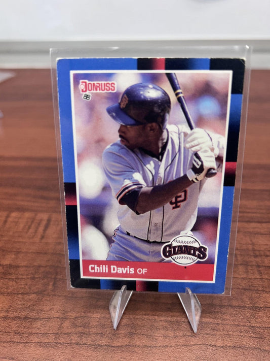 Cheap Sneaks Footwear/Sports Cards Baseball Card Chili Davis 1988 Donruss #313b San Francisco Giants