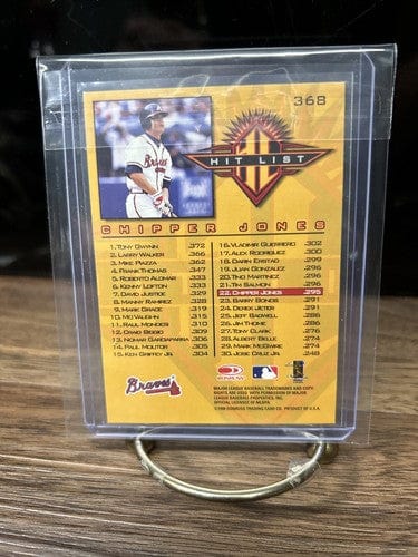 Cheap Sneaks Footwear/Sports Cards Baseball Card Chipper Jones 1998 Donruss #368 Atlanta Braves