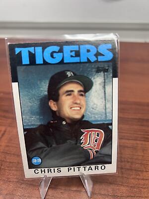 Cheap Sneaks Footwear/Sports Cards Baseball Card Chris Pittaro RC 1986 Topps #393 Detroit Tigers