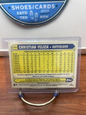 Cheap Sneaks Footwear/Sports Cards Baseball Card Christian Yelich 2022 Topps Chrome 1987 Topps 35th Anniv #87BC-6 Brewe