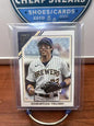 Cheap Sneaks Footwear/Sports Cards Baseball Card Christian Yelich 2022 Topps Gallery #44 Milwaukee Brewers