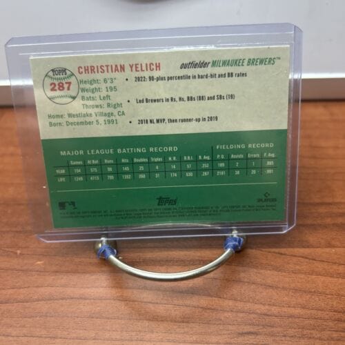Cheap Sneaks Footwear/Sports Cards Baseball Card Christian Yelich 2023 Topps Chrome Platinum Anniversary Milwaukee Brew