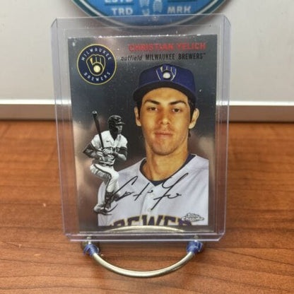 Cheap Sneaks Footwear/Sports Cards Baseball Card Christian Yelich 2023 Topps Chrome Platinum Anniversary Milwaukee Brew