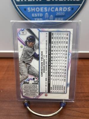 Cheap Sneaks Footwear/Sports Cards Baseball Card Christian Yelich 2023 Topps Cosmic Chrome #162 Milwaukee Brewers