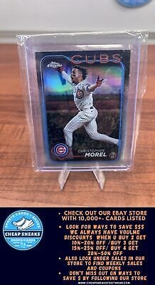 Cheap Sneaks Footwear/Sports Cards Baseball Card Christopher Morel 2024 Topps Chrome Refractors #292 Chicago Cubs
