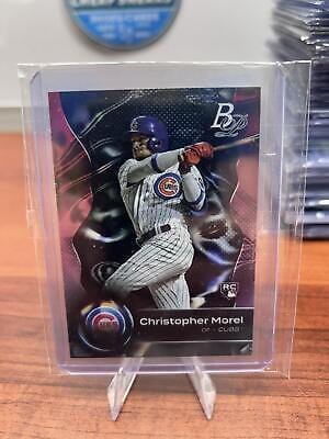 Cheap Sneaks Footwear/Sports Cards Baseball Card Christopher Morel RC 2023 Bowman Platinum #32 Chicago Cubs