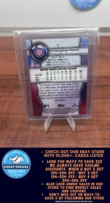 Cheap Sneaks Footwear/Sports Cards Baseball Card Christopher Morel (RC)2023 Bowman Platinum #32 Chicago Cubs