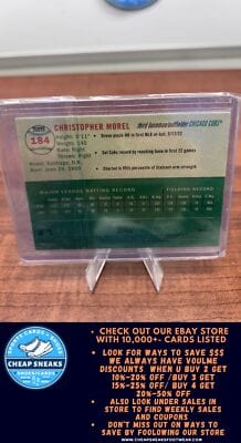 Cheap Sneaks Footwear/Sports Cards Baseball Card Christopher Morel RC 2023 Topps Chrome Platinum Anniversary Refractor