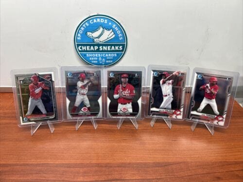 Cheap Sneaks Footwear/Sports Cards Baseball Card Cincinnati Reds 2021/2023-24 Bowman Chrome 1st Lot Duno,Jorge,Torres,