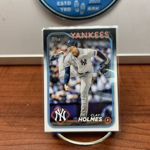 Cheap Sneaks Footwear/Sports Cards Baseball Card CLAY HOLMES 2024 Topps Series One  Baseball Card #247 New York Yankees