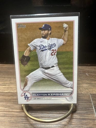 Cheap Sneaks Footwear/Sports Cards Baseball Card Clayton Kershaw 2022 Topps  Series 1 #41  Los Angeles Dodgers