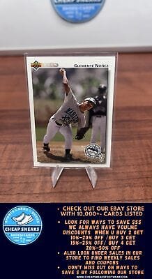 Cheap Sneaks Footwear/Sports Cards Baseball Card Clemente Nunez RC 1992 Upper Deck #701 Florida Marlins