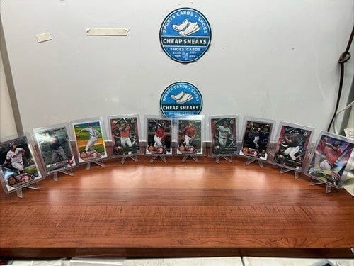 Cheap Sneaks Footwear/Sports Cards Baseball Card Cleveland Guardian Lot (10) 2023 Topps Chrome23 Bowman Platinum