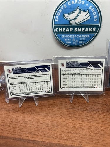 Cheap Sneaks Footwear/Sports Cards Baseball Card Cleveland Guardian Lot (10) 2023 Topps Chrome23 Bowman Platinum