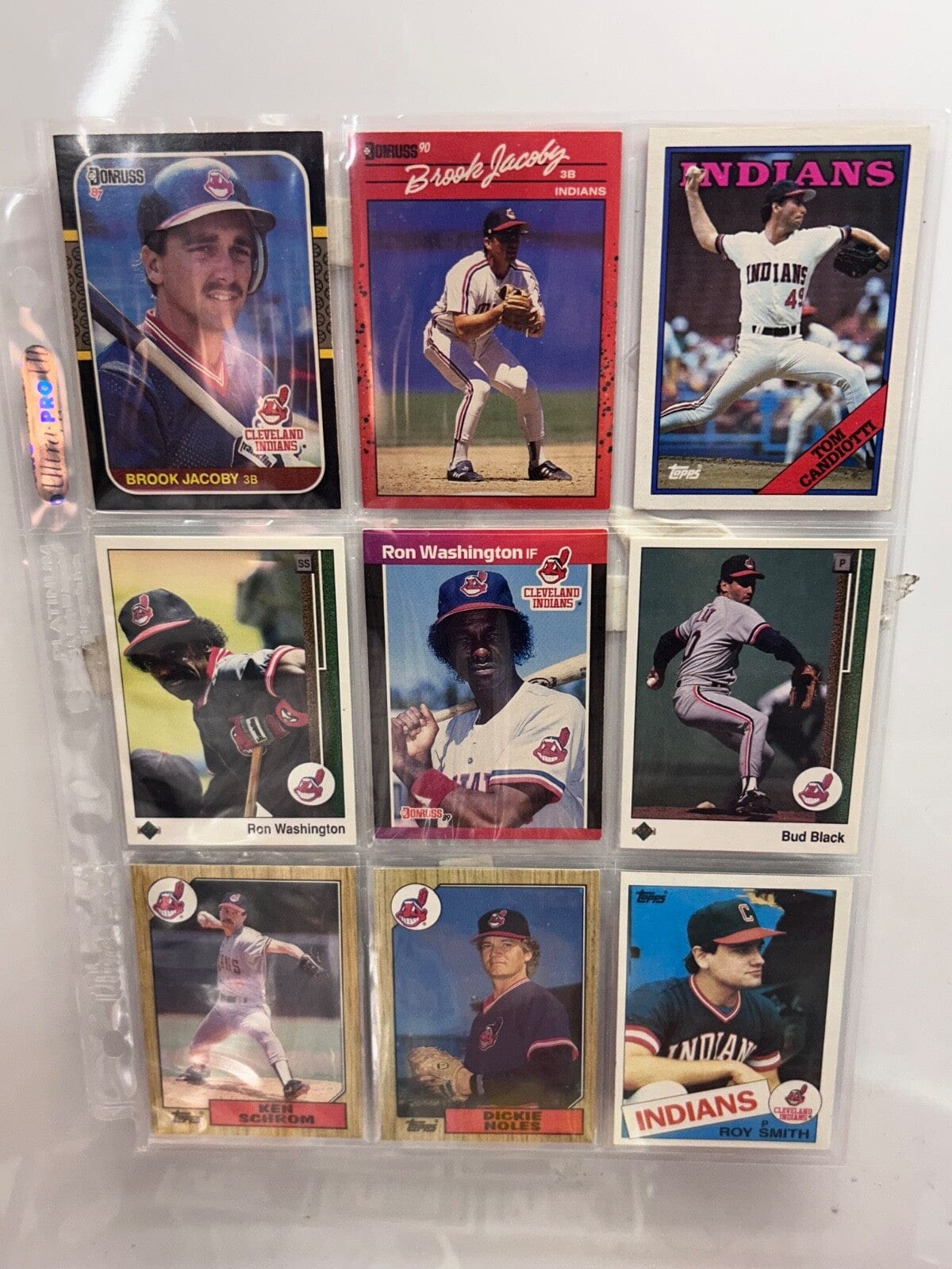 Cheap Sneaks Footwear/Sports Cards Baseball Card Clevland Indians/ Guardians Lots (9) Card with multiple varations to c