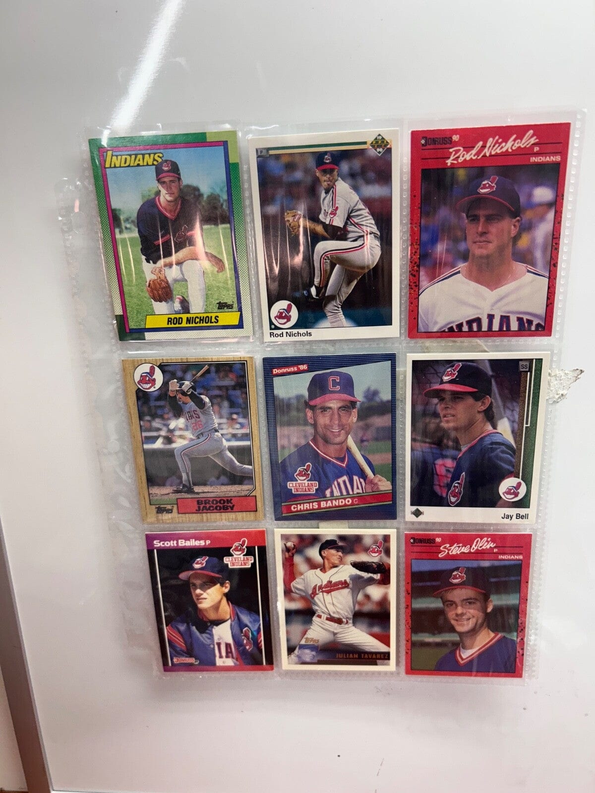 Cheap Sneaks Footwear/Sports Cards Baseball Card Clevland Indians/ Guardians Lots (9) Card with multiple varations to c