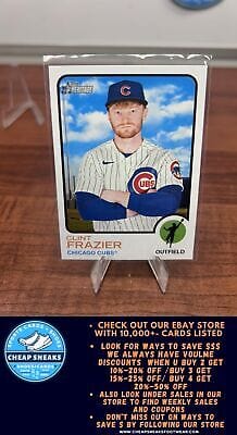 Cheap Sneaks Footwear/Sports Cards Baseball Card Clint Frazier 2022 Topps Heritage #566 Chicago Cubs