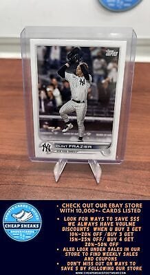 Cheap Sneaks Footwear/Sports Cards Baseball Card Clint Frazier SN 2022 Topps  #101 New York Yankees
