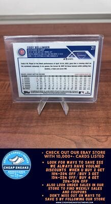 Cheap Sneaks Footwear/Sports Cards Baseball Card Cody Bellinger 2023 Topps Chrome Sepia Refractor #21 Chicago Cubs