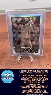 Cheap Sneaks Footwear/Sports Cards Baseball Card Cody Bellinger 2023 Topps Chrome Sepia Refractor #21 Chicago Cubs