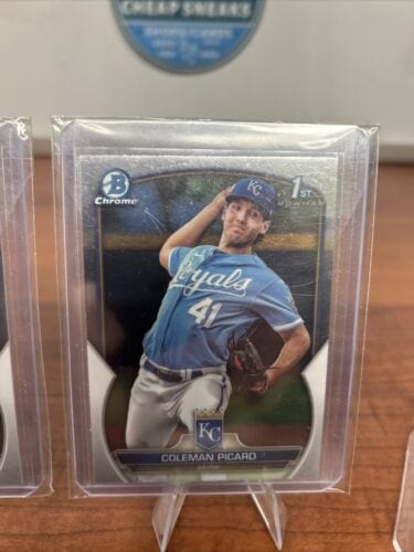 Cheap Sneaks Footwear/Sports Cards Baseball Card Coleman Picard 2023 Bowman Draft Chrome 1st Bowman K.C.Royals (X2)BDC-